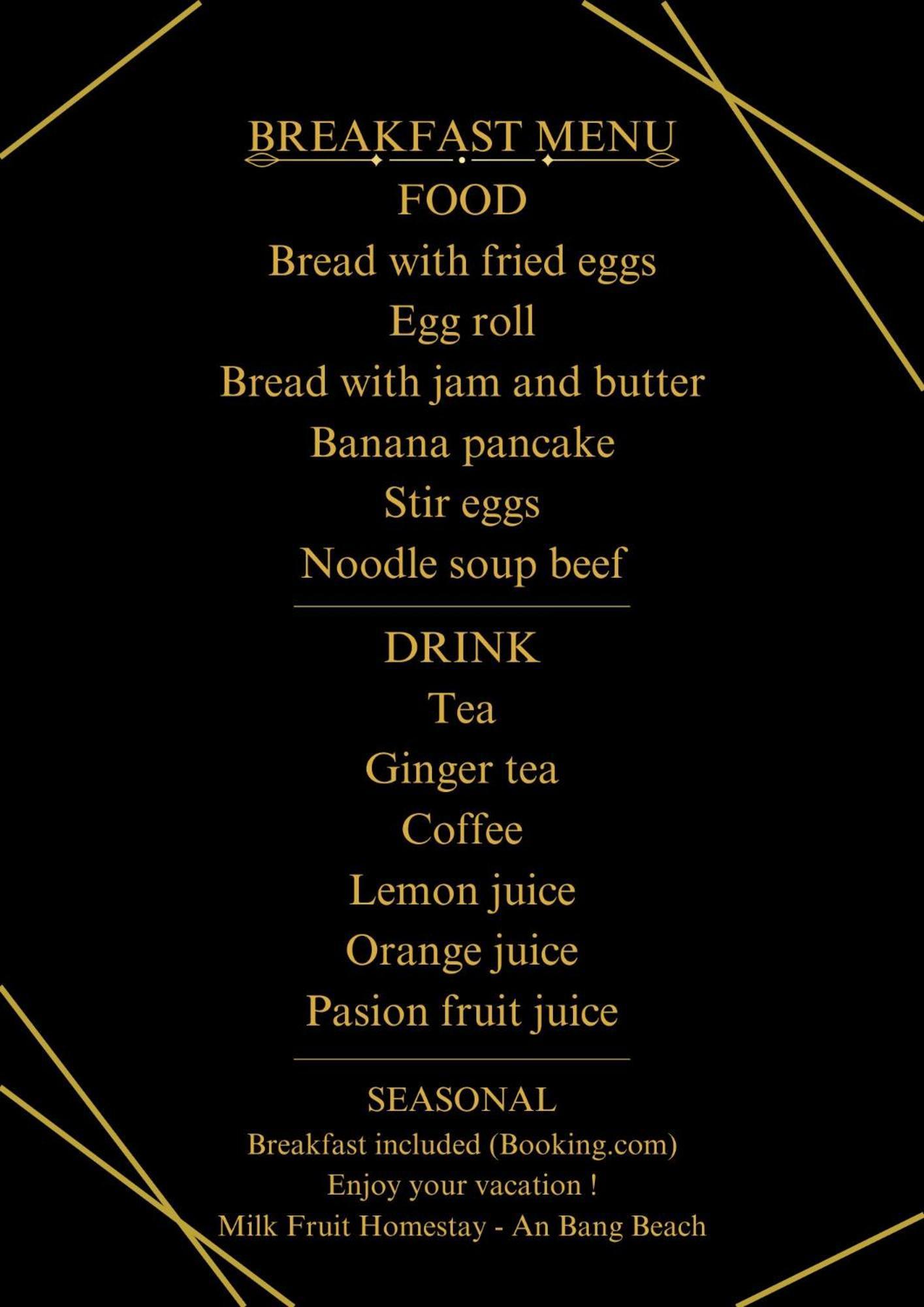 Milk Fruit Homestay - An Bang Beach Хоян Екстер'єр фото