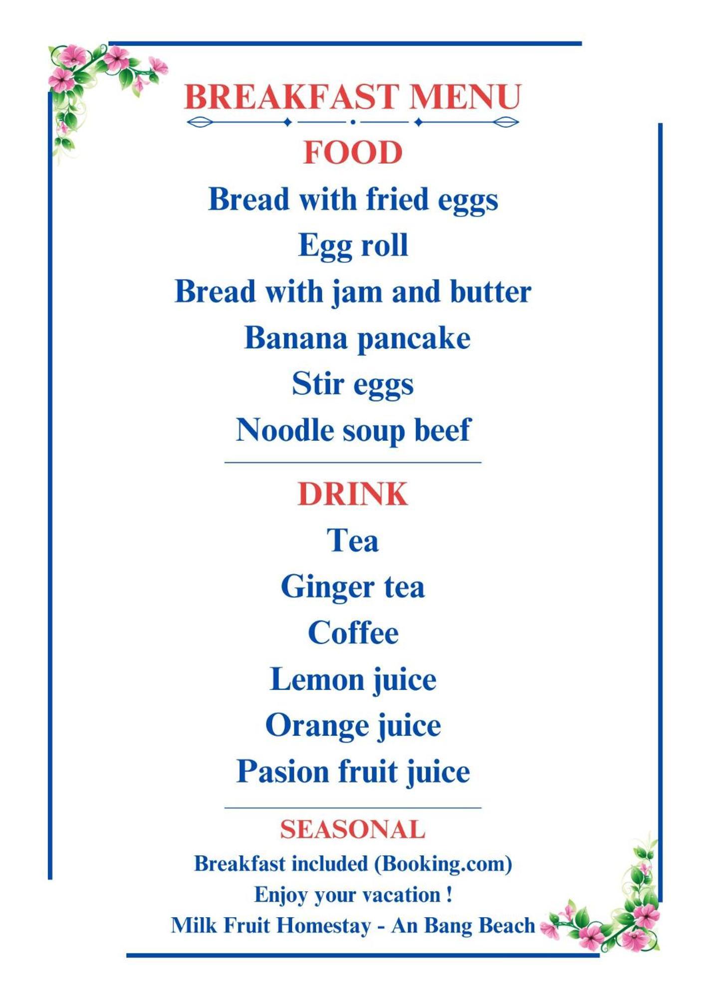 Milk Fruit Homestay - An Bang Beach Хоян Екстер'єр фото